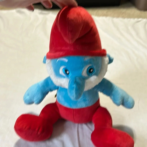Build-A-Bear Papa Smurf Plush Retired - Picture 1 of 6